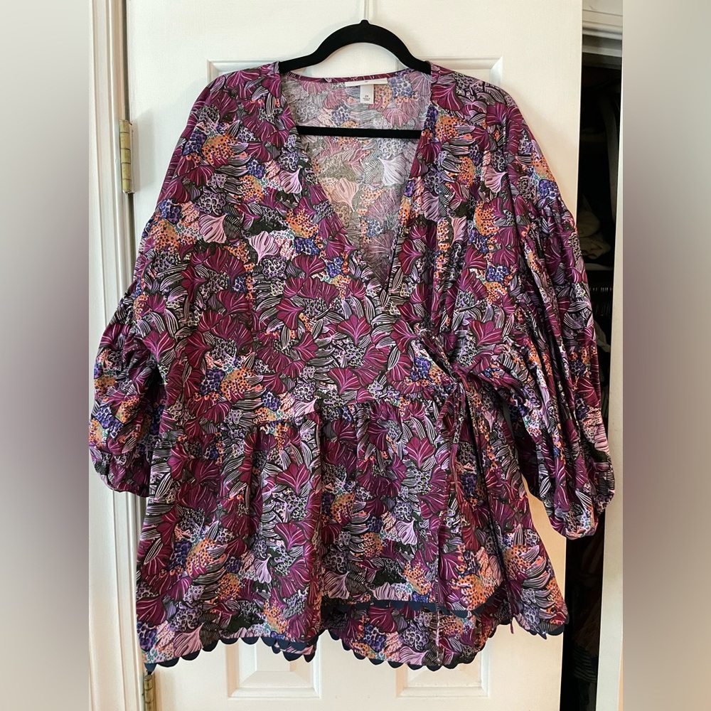 Kika Vargas Wrap Top (2XL)